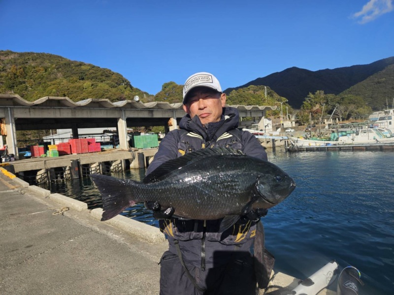 新年初釣りにグレ狙いで紀東へ釣行!