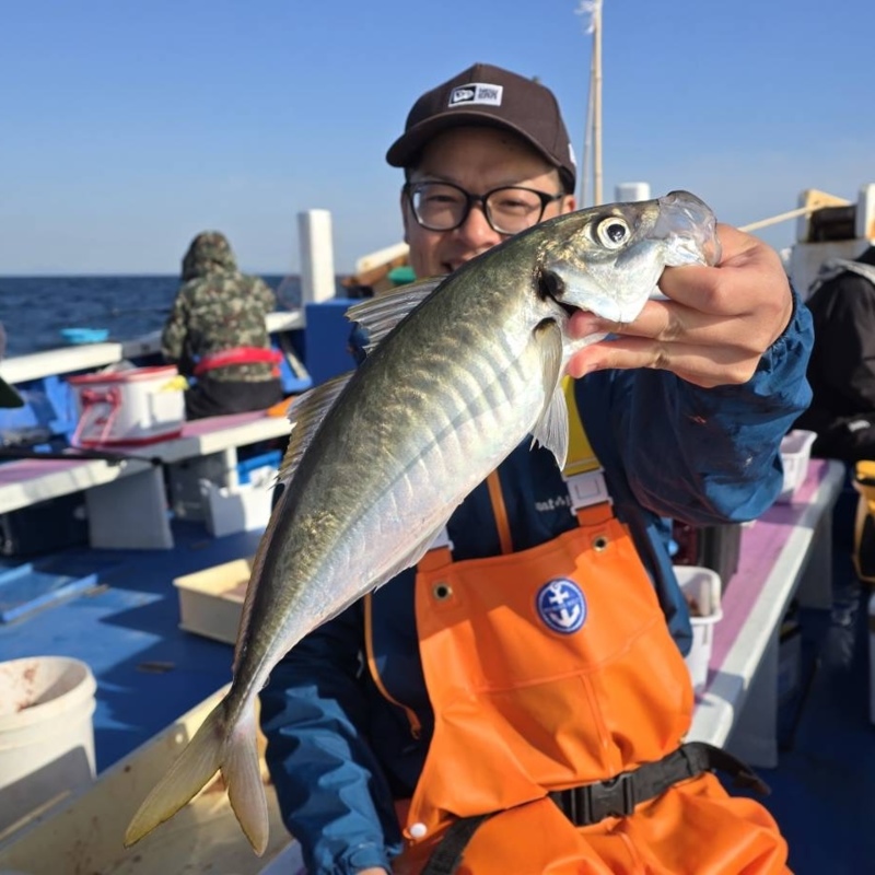 イサキ狙いのジャンボアジ釣り