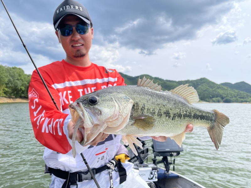 バスチーム青野ダム釣行