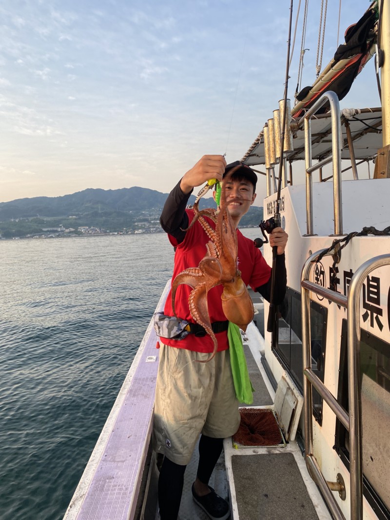 淡路島船タコ釣り