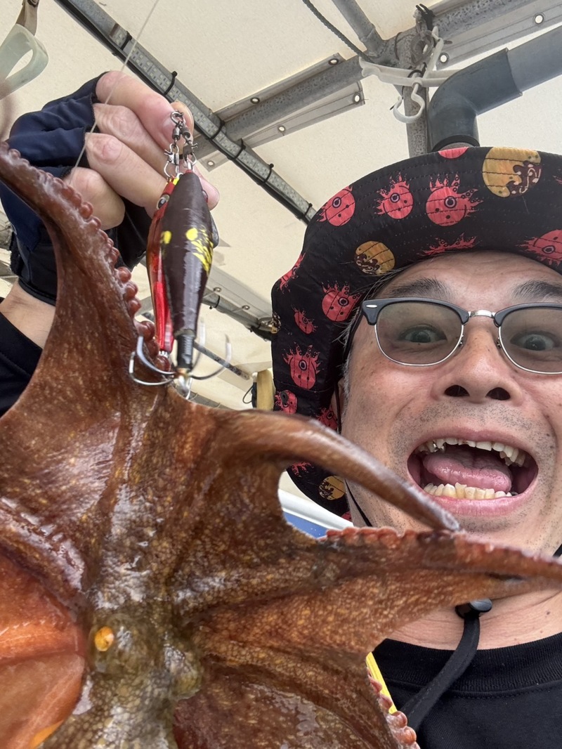 食いしん坊おじさん行く美味しいタコ釣り!!