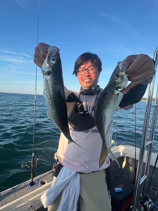 白墨丸でアジコン!!