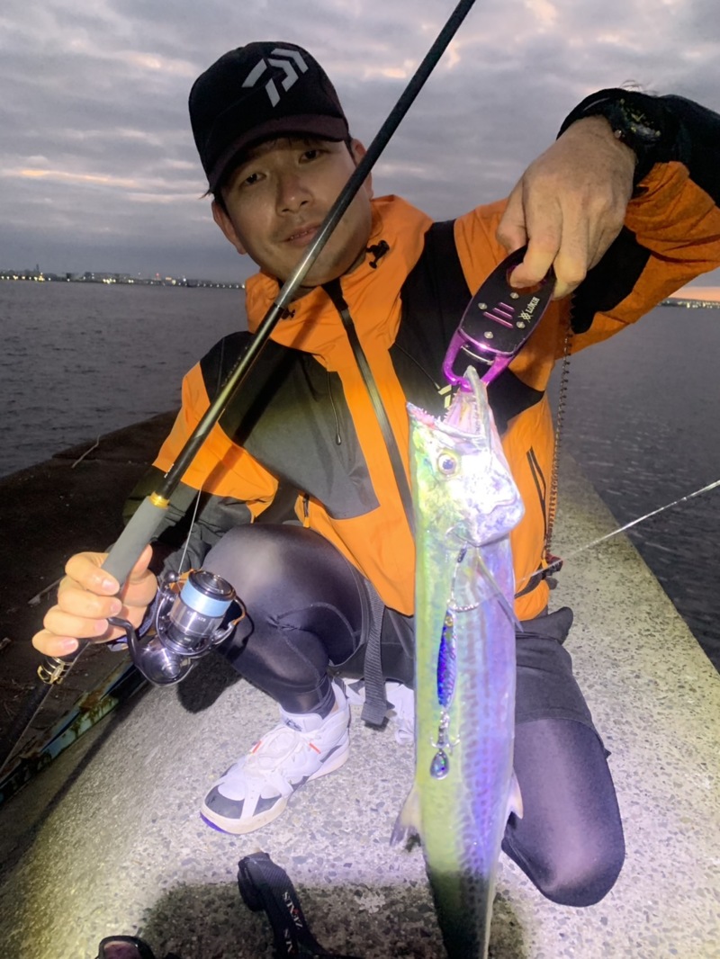 兵庫県武庫川一文字でルアーのサゴシ・チヌ・サバ釣果