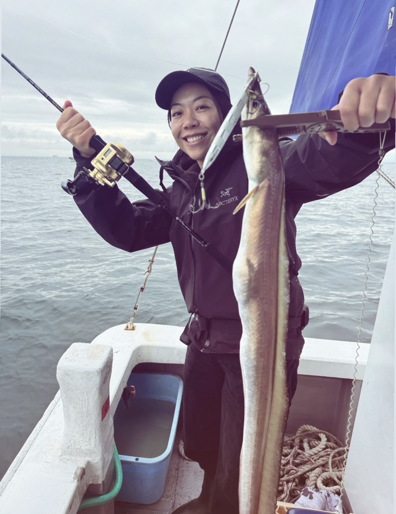 兵庫県明石沖の船からのジギングでタチウオ・ハモ釣果