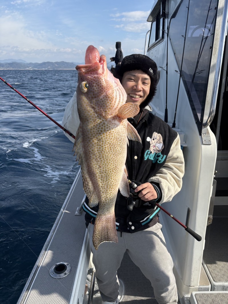 和歌山県田辺市から出船の「ブルーピア」でオオモンハタ釣果