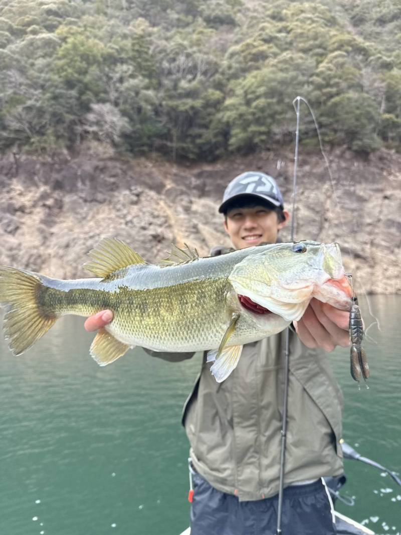 スタッフ小野田池原ダム釣行